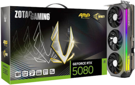 Zotac GeForce RTX 5080 16GB GDDR7 AMP Extreme INFINITY Graphics Card
