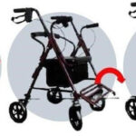 MDH Aluminum Walker Black