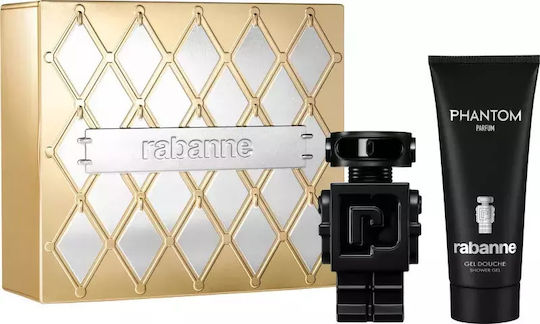 xlarge_20250407164520_rabanne_phantom_andriko_set_me_eau_de_parfum_kai_shower_gel.jpeg Rabanne Phantom Men's Set with Eau de Parfum and Shower Gel - Image 1
