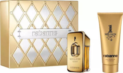 Rabanne Million Gold Men's Set with Eau de Parfum and Shower Gel