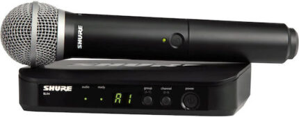 Shure BLX24E/PG58-H8E Set Microphone for Vocals