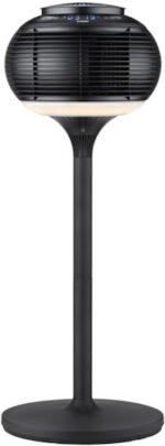 N'Oveen Pedestal Fan 20W With Remote Control Black