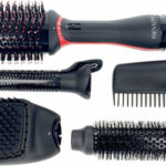 Revlon One-Step Electric Hair Brush with Air for Hair Straightening and Curls 1100W