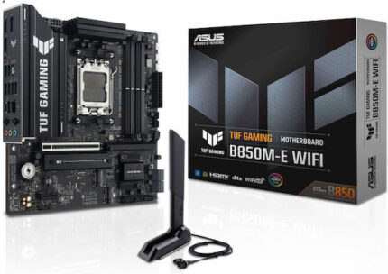 Asus TUF Gaming B850M-E Wifi Motherboard Micro ATX with AMD AM5 Socket