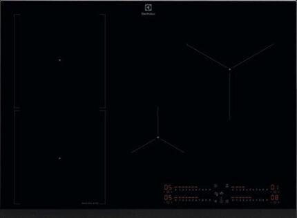 Electrolux Επαγωγική Εστία Αυτόνομη με Απορροφητήρα & Λειτουργία Κλειδώματος 68x49εκ.
