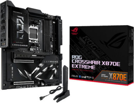 Asus ROG Crosshair X870E Extreme Wi-Fi Motherboard Extended ATX with AMD AM5 Socket