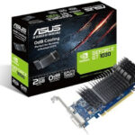 Asus GeForce GT 1030 2GB GDDR5 LP Silent with Brackets Graphics Card