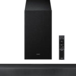 Samsung HW-B650F Soundbar 3.1 Bluetooth and HDMI with Wireless Subwoofer and Remote Control Black