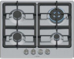 Bosch Serie 4 Natural Gas Cooktop Autonomous 60x52εκ. Silver