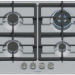 Bosch Serie 4 Natural Gas Cooktop Autonomous 60x52εκ. Silver