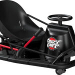 Crazy Kart XL Pro Μονοθέσιο 12 Volt Μαύρο