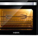 MPM Electric Countertop Oven 48lt Without Burners Black