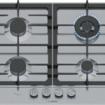 Bosch Serie 6 Natural Gas Cooktop Autonomous 58.2x52εκ. Silver