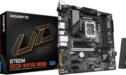 Gigabyte B760M DS3H WIFI6E GEN5 rev. 1.x Motherboard Micro ATX με Intel 1700 Socket