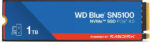 Western Digital Blue SSD 1TB PCle Card Type with PCI Express 4.0 Connection WDS100T5B0E