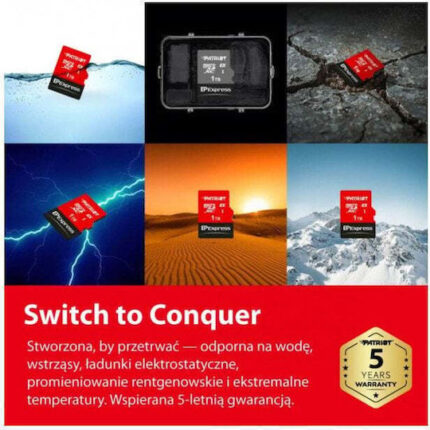 Patriot microSDXC 512GB U3 30MB/s