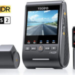 Viofo Set Car DVR Camera 4K Bluetooth Wi-Fi GPS and Rear Camera