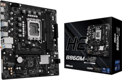 ASRock B860M-H2 Motherboard Micro ATX with Intel 1851 Socket