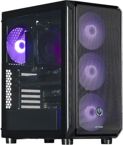 Actina Gaming Desktop PC (Ryzen 7-8700F/32GB DDR4/2.0TB SSD/No OS)