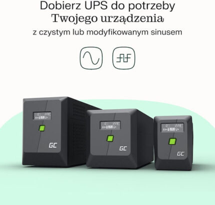 Green Cell UPS Line-Interactive 750VA 480W