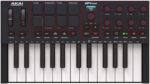 Akai Proffesional Midi Keyboard Mpk Mini with 25 Keys Black