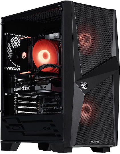 Actina Gaming Desktop PC (Ryzen 5-7600X/32GB DDR5/1.0TB SSD/GeForce RTX 5070/No OS) - Image 1
