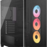 Corsair Frame 4500X RS-R ARGB Gaming Midi Tower Computer Case with Side Window Black
