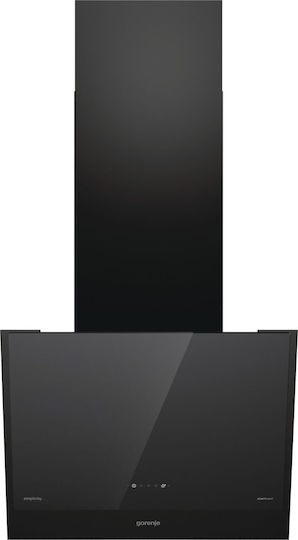 xlarge_20251120125012_gorenje_simplicity_aporrofitiras_kaminada_60cm_mayros.jpeg Gorenje Simplicity Chimney Vent Hood 60cm Black - Image 1