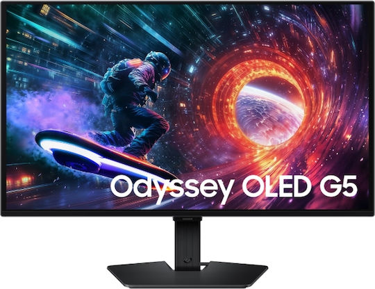 xlarge_20251128172218_samsung_g5_g50sf_oled_hdr_monitor_27_qhd_2560by1440_144hz_me_chrono_apokrisis_0_03ms_gtg.jpeg Samsung Odyssey G5 G50SF OLED HDR Monitor 27" QHD 2560x1440 144Hz with Response Time 0.03ms GTG - Image 1