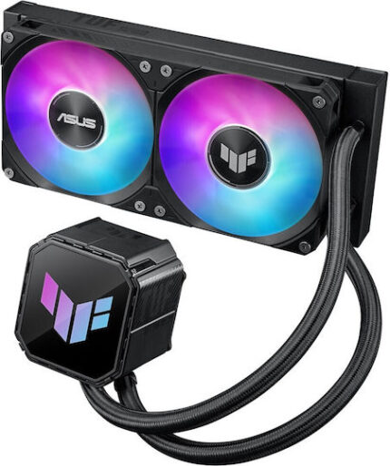 Asus TUF Gaming LC III 240 Water Cooling System AIO CPU with 2 120mm Fans and ARGB Lighting