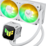 Asus TUF Gaming LC III 240 Water Cooling AIO CPU With 2 Fans 120mm And ARGB Lighting White