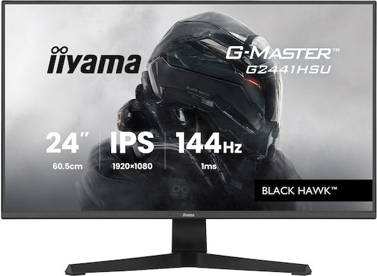 Iiyama G-Master Black Hawk IPS Monitor 23.8" FHD 1920x1080 144Hz - Image 1