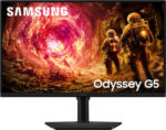 Samsung Odyssey G5 G50F IPS HDR Gaming Monitor 27" QHD 2560x1440 180Hz with Response Time 1ms GTG