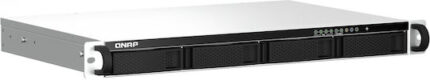 QNap TS-464eU NAS Rack with 4 Hard Drive Slots for HDD M.2 SSD and 2 Ethernet Ports