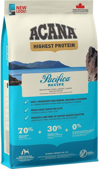 xlarge_20260114171055_acana_pacifica_11_4kg_xira_trofi_skylon_choris_sitira_me_solomo_kai_psaria.jpeg Acana Pacifica 11.4kg Dry Food for Dogs Grain-Free with Salmon and Fish - Image 1