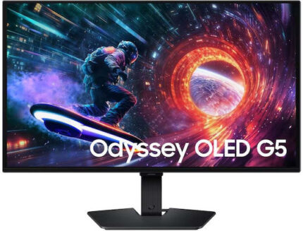 Samsung Odyssey G5 G50SF OLED HDR Gaming Monitor 27" QHD 2560x1440 180Hz with 0.03ms GTG Response Time Silver