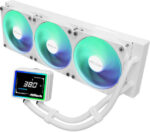 ASRock Challenger 360 Digital Water Cooling System AIO CPU With 3 Fans 120mm And ARGB Lighting White
