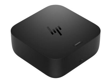 HP USB-C 100W G6 Dock USB-C Docking Station with HDMI/DisplayPort 4K PD Ethernet and Support for 2 Monitors Black