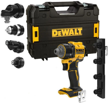 DEWALT Dcd803nt Li Ion Γωνιακό Κρουστικό Δραπανοκατσάβιδο Μπαταρίας Solo Brushless 18V