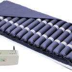 Anti-decubitus Air Mattress with Pump Pneumatic 17 Compartments CPR Safety Valve Reh