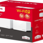 Mercusys Halo H85X WiFi Mesh Network Access Point Wi‑Fi 6 Dual Band (2.4 & 5GHz) in Double Kit