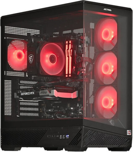 Actina KOMACNGIP0615 Gaming Desktop PC (Ryzen 5-7500X3D/32GB DDR5/1TB SSD/GeForce RTX 5060 Ti/No OS)