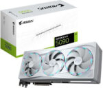 Gigabyte GeForce RTX 5090 32GB GDDR7 Aorus Stealth Ice Graphics Card