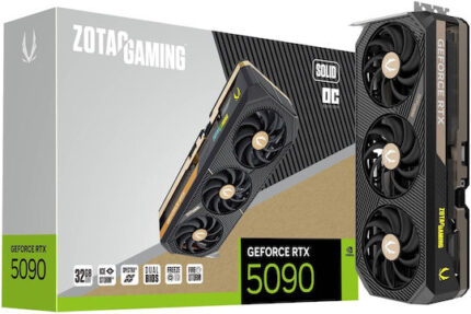 Zotac GeForce RTX 5090 32GB GDDR7 Solid OC Graphics Card