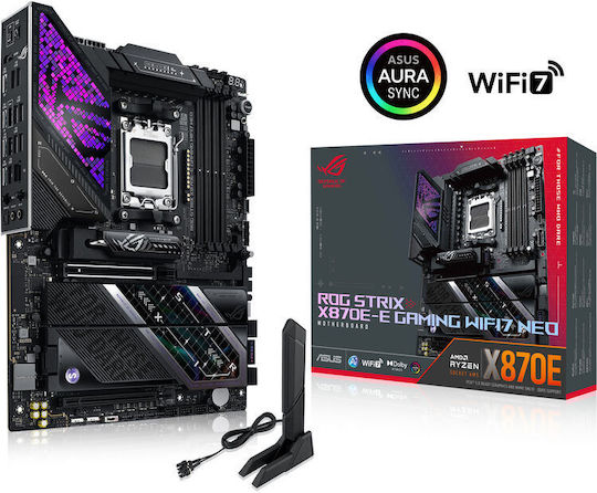 xlarge_20260428153631_asus_rog_strix_x870e_e_gaming_wifi7_neo_motherboard_atx_me_amd_am5_socket_90mb1p20_m0eay0.jpeg Asus ROG STRIX X870E-E GAMING WIFI7 NEO Motherboard ATX with AMD AM5 Socket 90MB1P20-M0EAY0 - Image 1