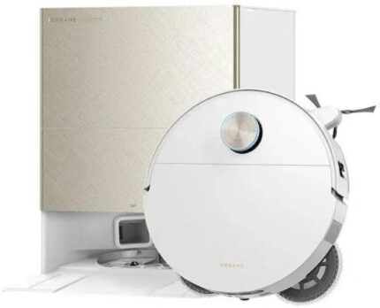Dreame X60 Ultra Robot Vacuum Cleaner with Laser Mapping & 35000Pa Suction Power White