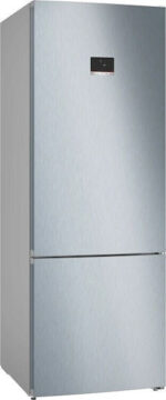 Bosch Fridge-Freezer 508lt Total NoFrost H193xW70xD80cm Inox KGN56XLEB