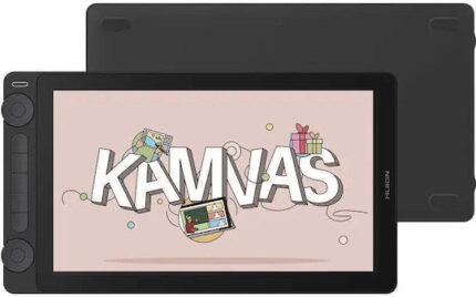 Huion Kamvas 13 Gen 3 Stylus pen with Display FHD 13.3" without Stand Cosmo Black