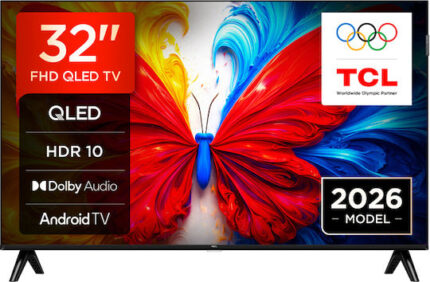 TCL Smart Τηλεόραση 32" Full HD QLED 32S5L HDR (2026)