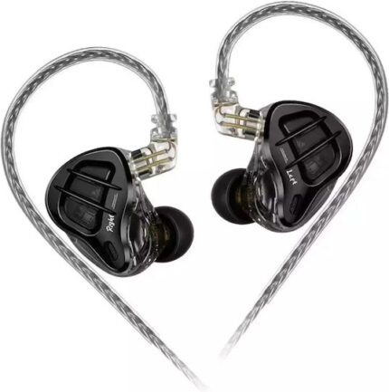 KZ In Ear Headphones In Ear Zar Black